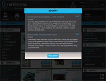 Tablet Screenshot of cybertronic-labs.cz